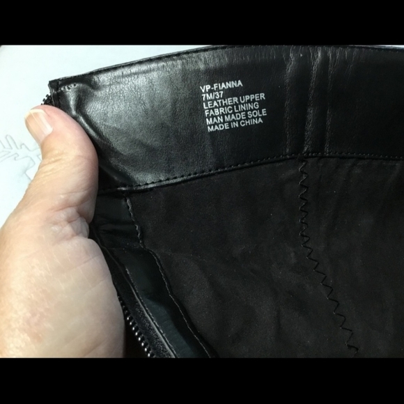 Vince Camuto “Fianna” Leather Riding Boot 7 - Picture 3 of 8